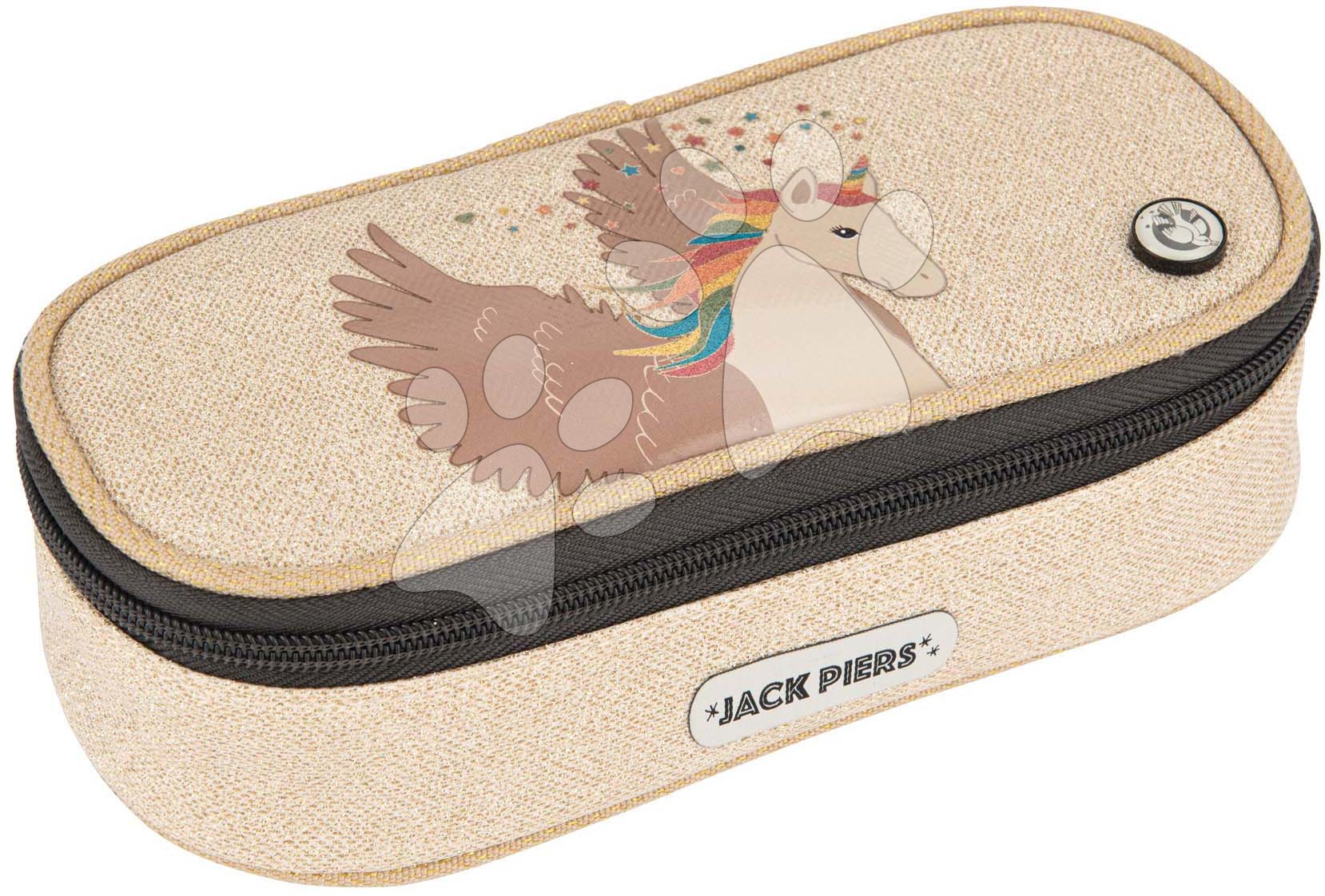 Školní penál Pencil Case Unicorn Jack Piers ergonomický luxusní provedení od 2 let 20*6*9 cm