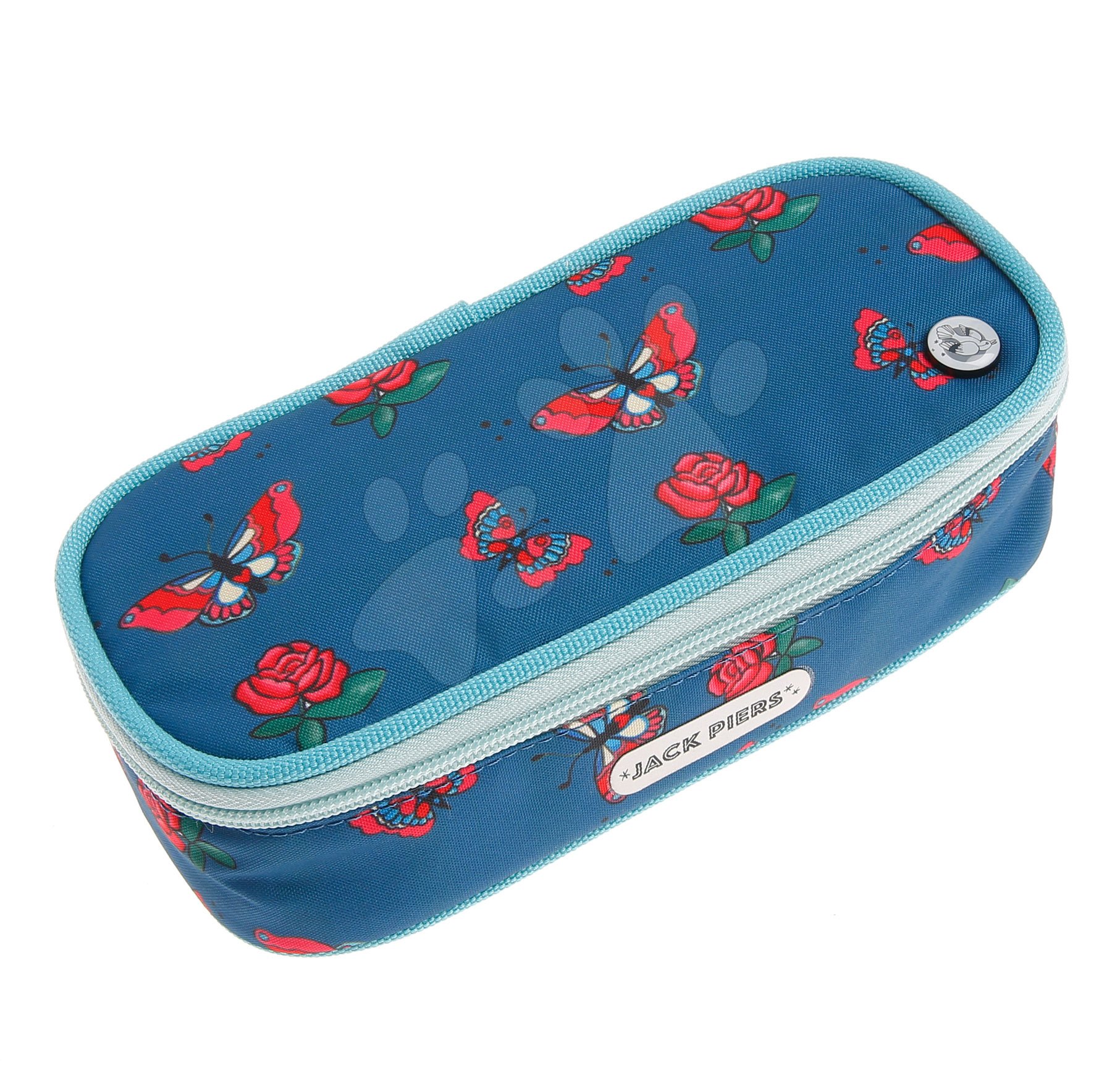 Tolltartó Pencil Case Rose Garden Jack Piers ergonomikus luxus kivitelben 2 évtől 22*7*9 cm