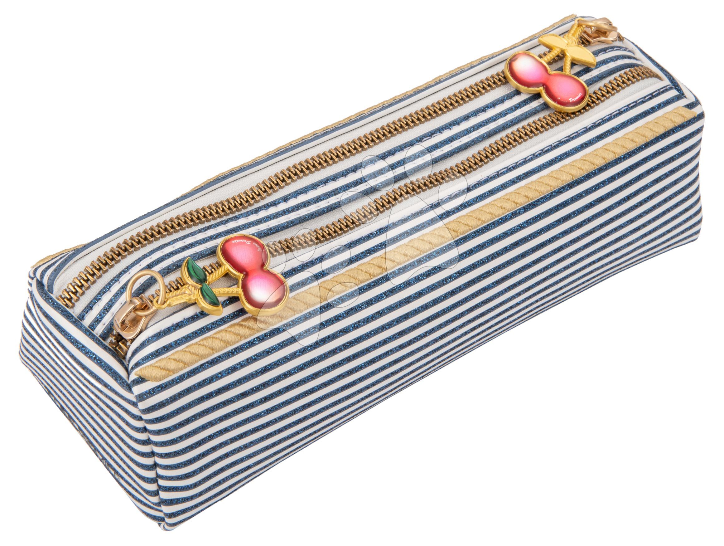 Školní penál Pencil Case Double Glazed Cherry Jeune Premier ergonomický luxusní provedení 22*6 cm