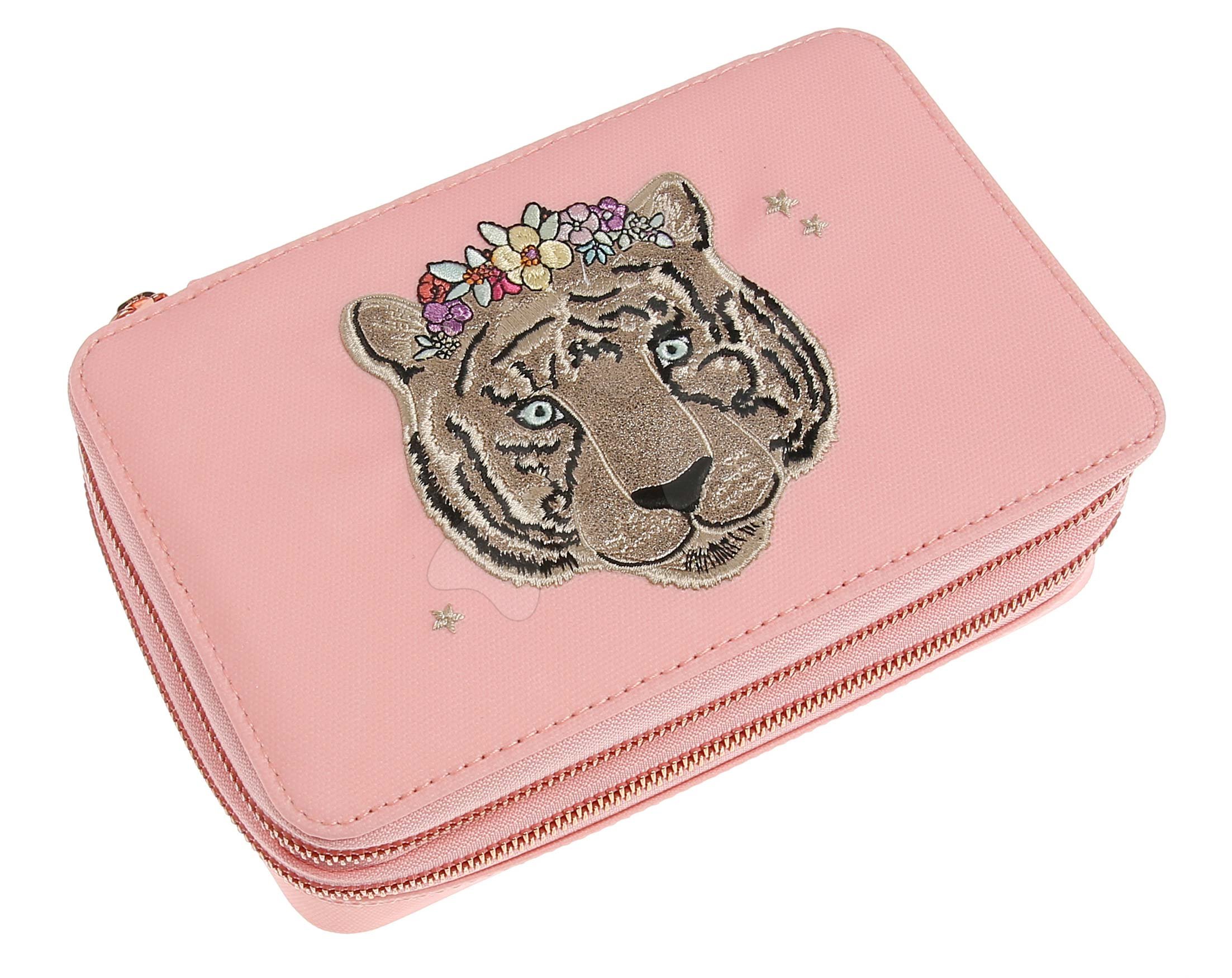 Tolltartó Pencil Box Filled Tiara Tiger Jeune Premier ergonomikus luxus kivitel 20*7 cm