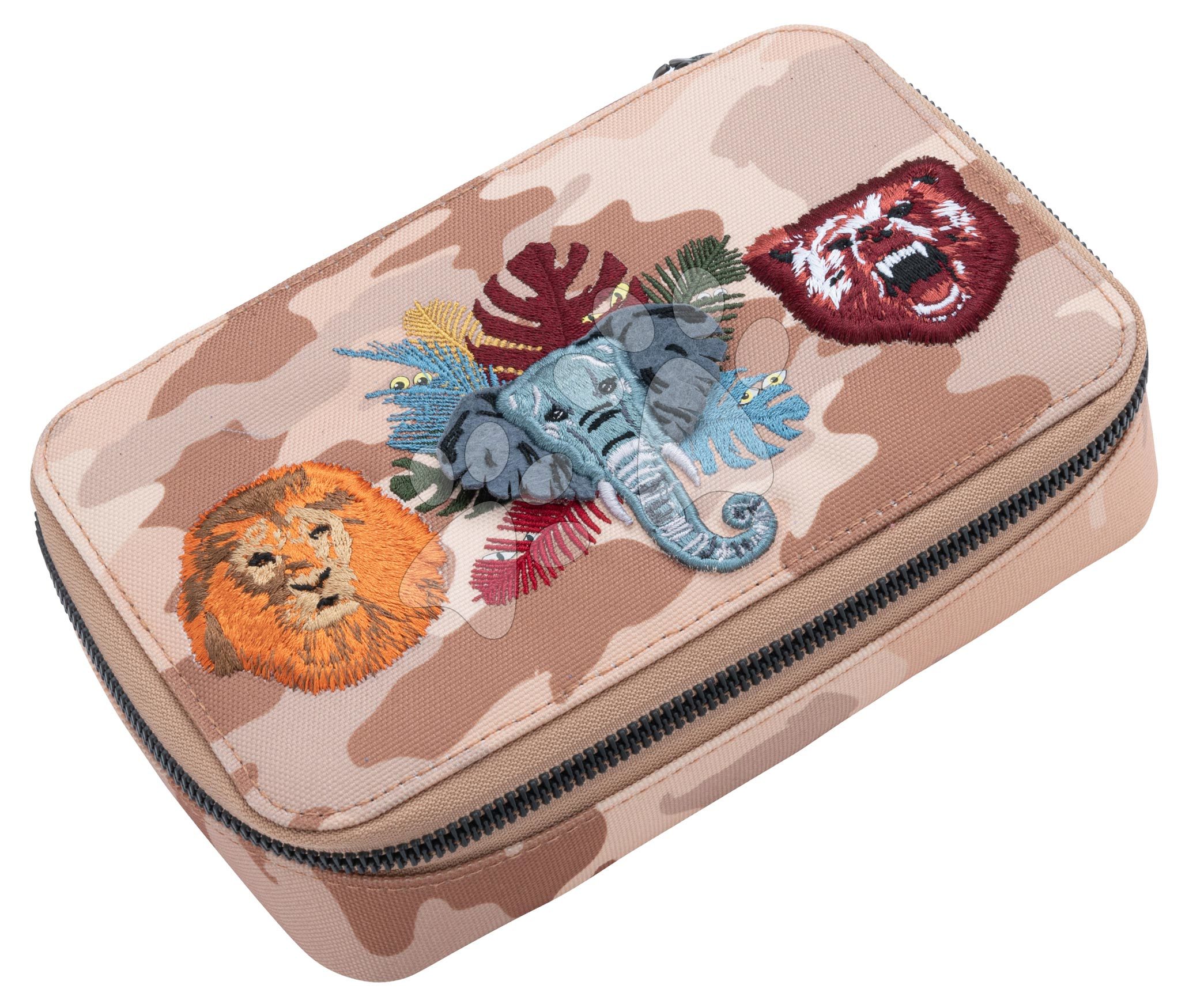 Tolltartó Pencil Box Filled Wildlife Jeune Premier ergonomikus luxus kivitel 22*7 cm