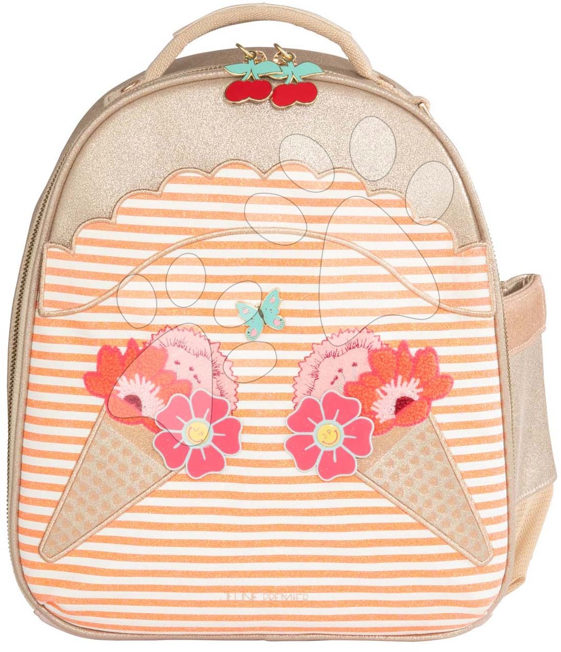 Školské tašky a batohy - Školská taška batoh Backpack Ralphie Croisette Cornette Jeune Premier ergonomický luxusné prevedenie 31*27 cm