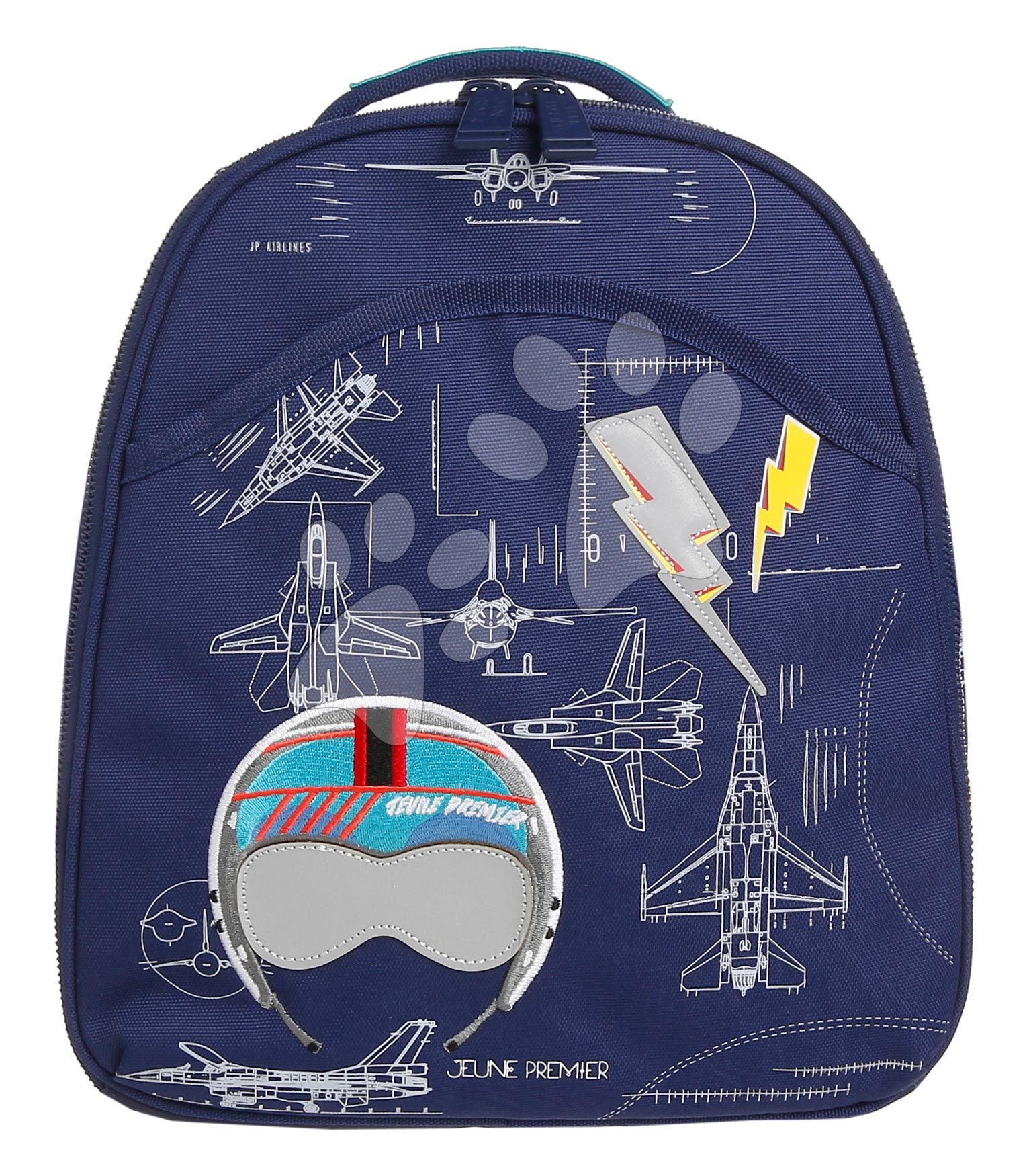 Iskolai hátizsák Backpack Ralphie Wingman Jeune Premier ergonomikus luxus kivitelben