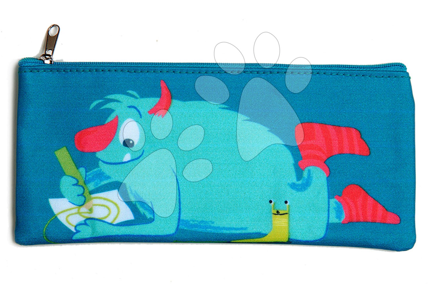 Peračník z plátna strašidlá The Scruffles Pencil Case ThreadBear s ochrannou vrstvou od 3 rokov