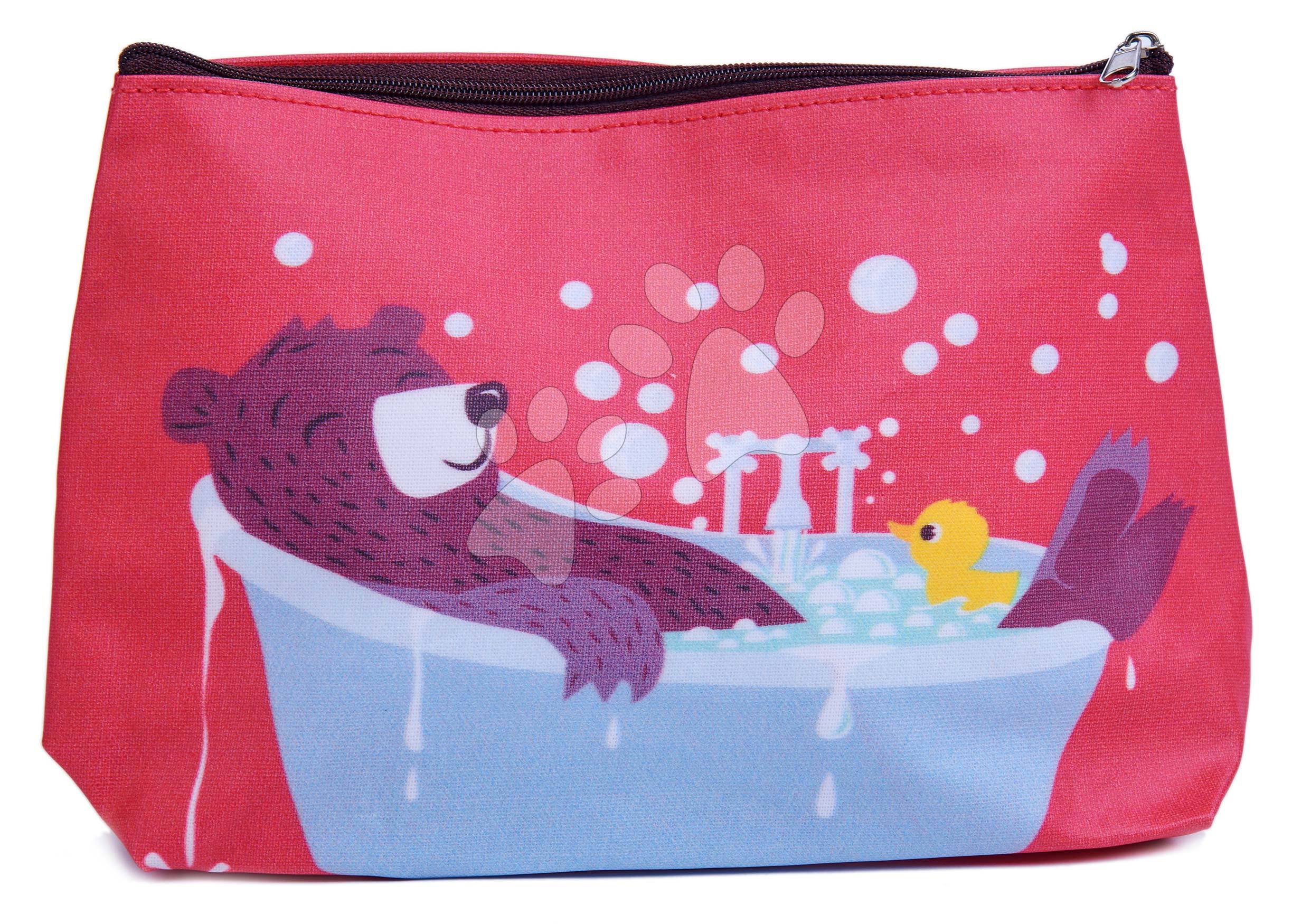 Piperetáska mackó Fred's Washbag ThreadBear pamutszövetből