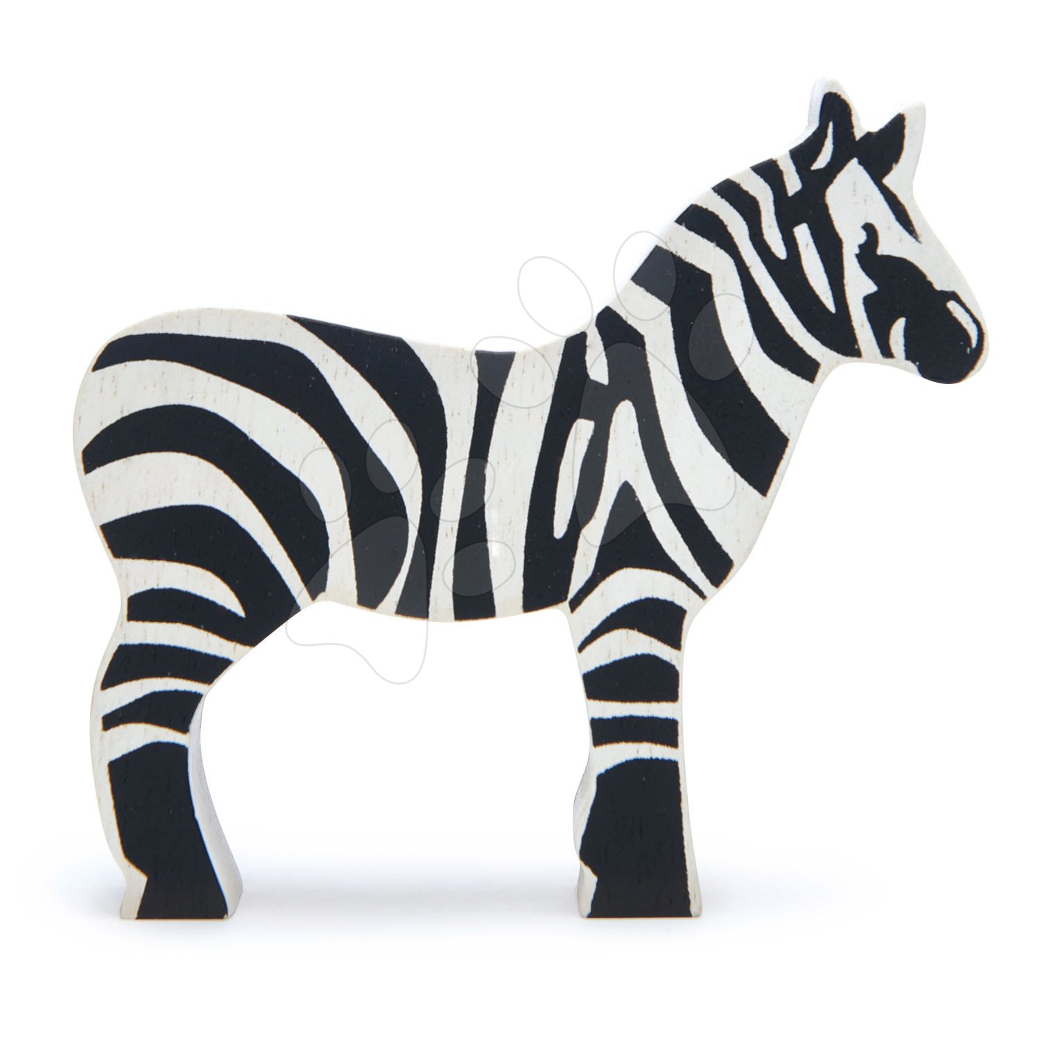 E-shop Drevená zebra Tender Leaf Toys stojaca