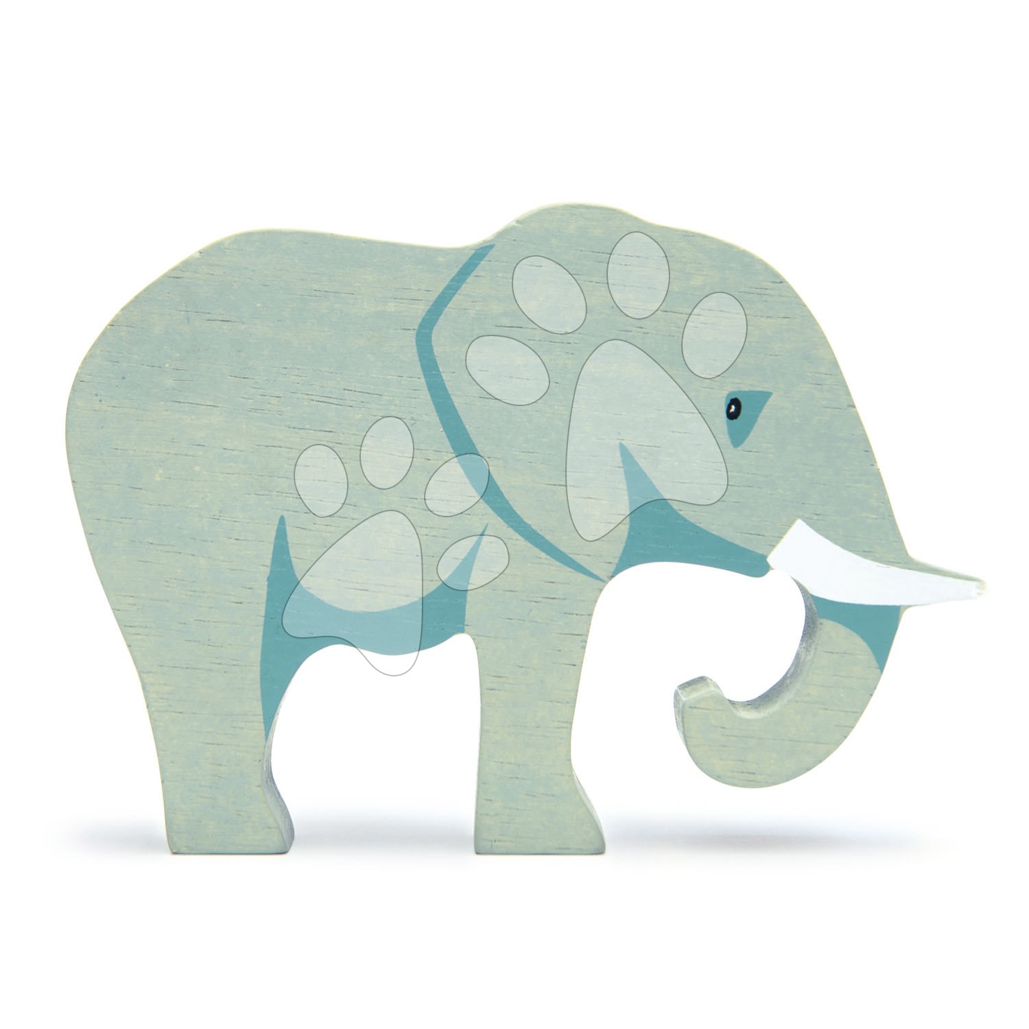 E-shop Drevený slon Elephant Tender Leaf Toys stojaci