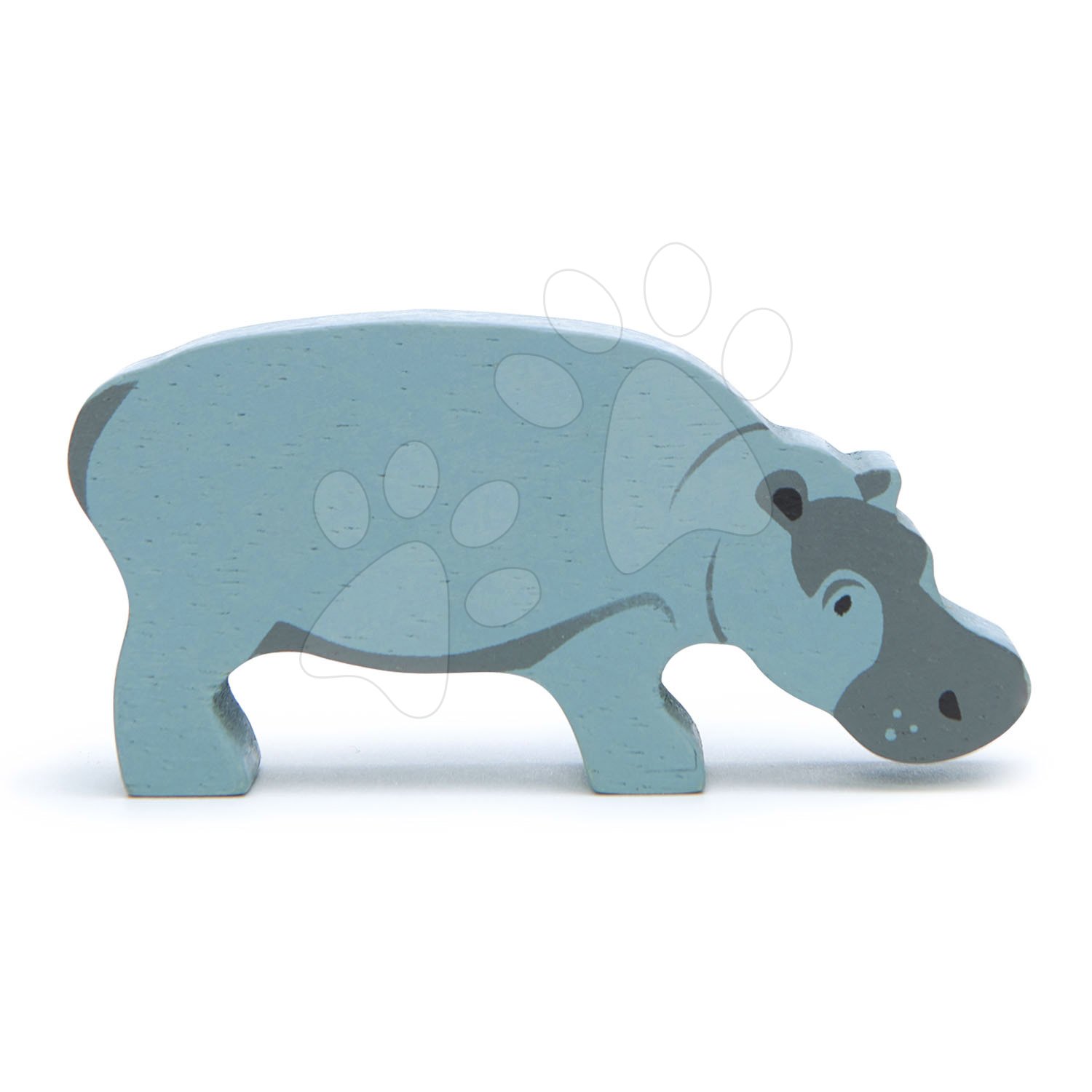 E-shop Drevený hroch Hippopotamus Tender Leaf Toys stojaci