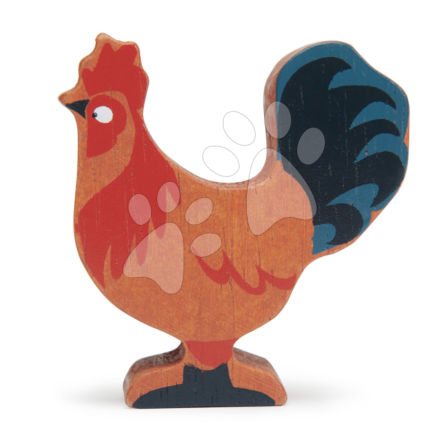 Fa kakas Rooster Tender Leaf Toys