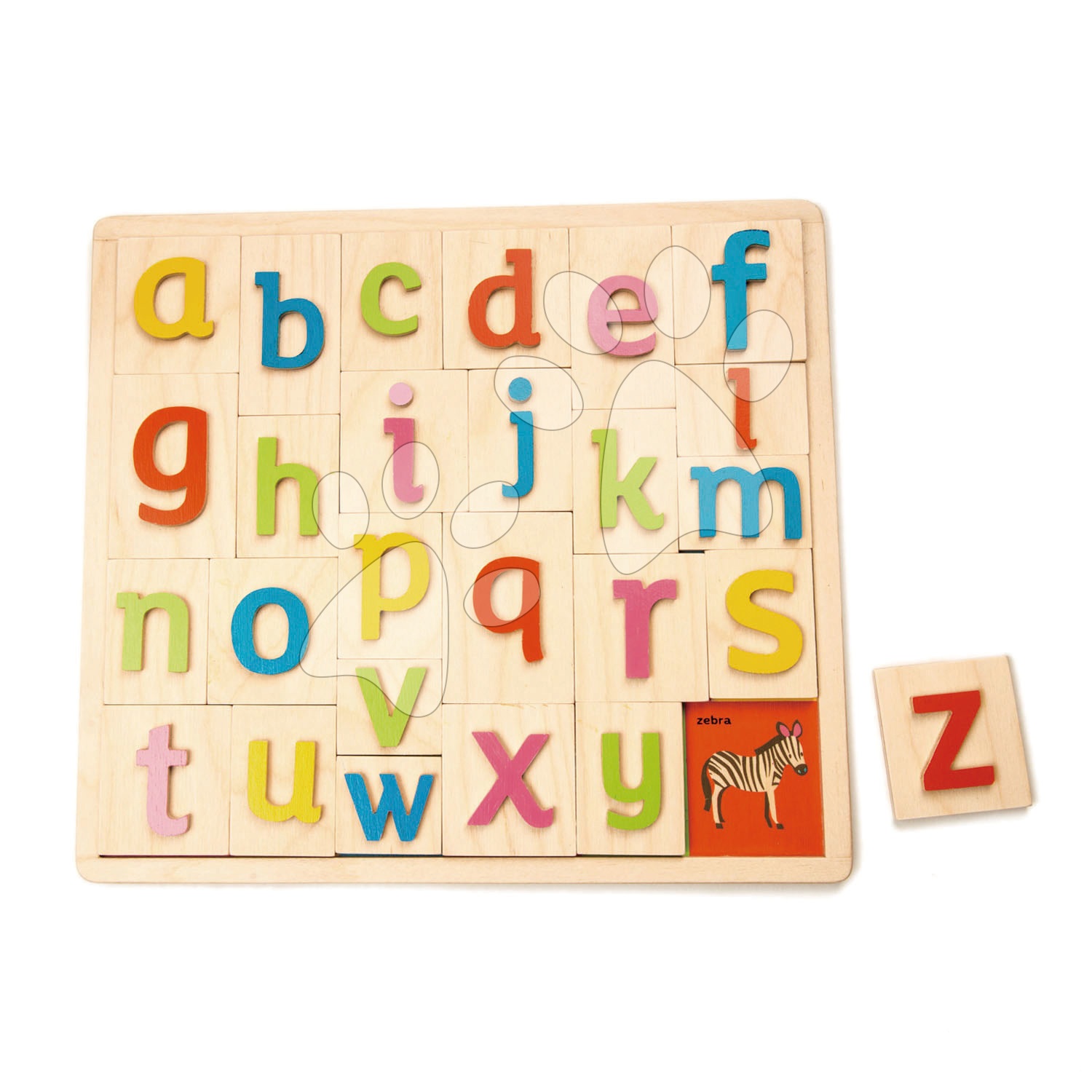 E-shop Drevená abeceda s obrázkami Alphabet Pictures Tender Leaf Toys 27 dielov od 18 mes