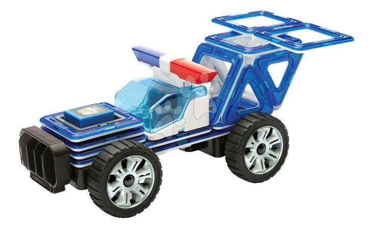 Bausätze Magformers  - Stavebnica magnetická Policajná stanica Amazing Police Set Magformers_1