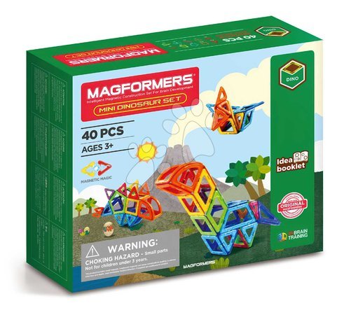 Stavebnice Magformers - Magnetna sestavljanka Mini Dinosaur Set Magformers