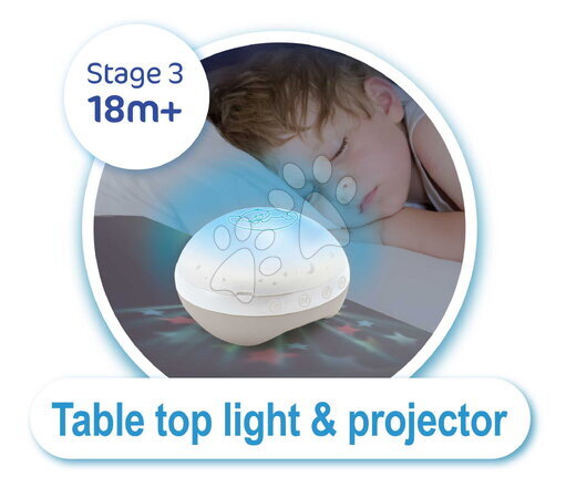 Kolotoče nad postieľku - Hudobný kolotoč nad postieľku 3in1 Projector Musical Mobile Ecru Infantino - 3