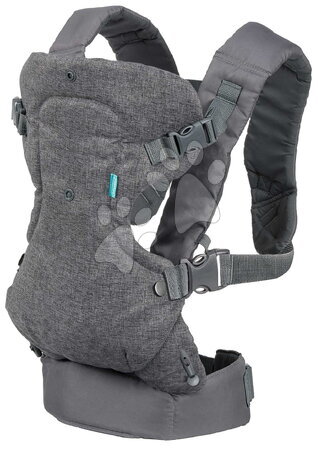 Cestování s miminkem - Nosič pro dítě Flip Advanced 4v1 Convertible Carrier Grey Infantino