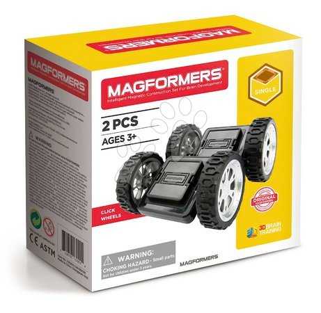Baukästen und Bausteine | Seite 6 - Rozšírenie k magnetickej stavebnici Kolesá Click Wheel Set Magformers_1