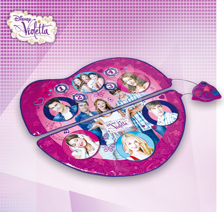 Régi termékek - Zenélő és világító kétrészes táncszőnyeg Violetta Smoby - 2