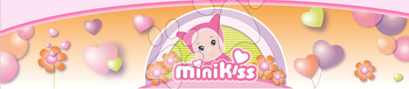 Kočárky pro panenky od 12 měsíců - Kočárek pro panenku a chodítko 2v1 MiniKiss Smoby - 10