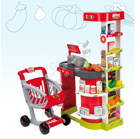 Obchody pro děti - Obchod City Shop Smoby - 12