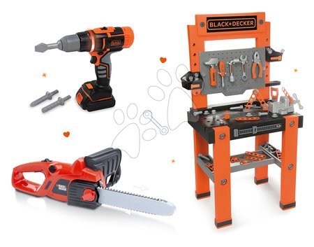 Set pracovná dielňa Black+Decker Smoby