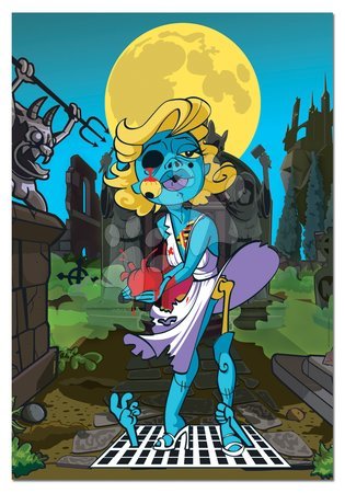 Puzzle 500 dielne - Puzzle La Rubia the Blonde Zombie celebrity Educa - 1