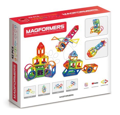 Bausätze Magformers  - Magnetbaukasten Basic 3D für Fortgeschrittene Magformers - 3