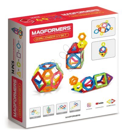 Bausätze Magformers  - Magnetbaukasten „Extra Herausforderungen“ Challenger 14 Set Magformers - 9