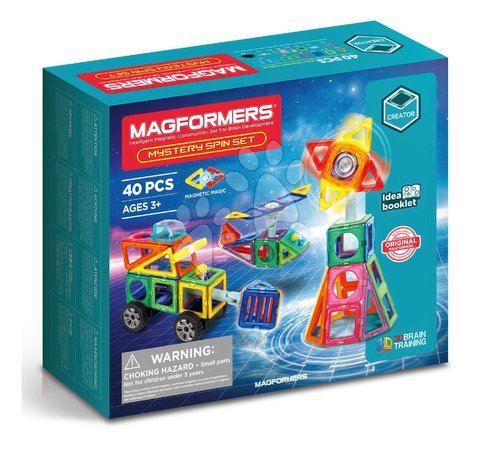Építőjátékok | Oldal 3 - Mágneses építőjáték Mystery Spin Set Creator Magformers