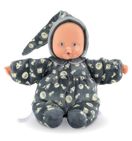 Punčke in dojenčki za deklice - Dojenček svetleči v temi Babipouce Glow in the dark Corolle 28 cm z modrimi očki od 0 mes