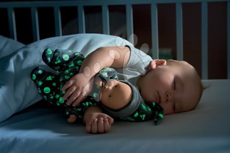 Igrače dojenčki od 0. meseca - Dojenček svetleči v temi Babipouce Glow in the dark Corolle 28 cm z modrimi očki od 0 mes