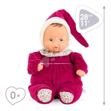 Panenky od 0 měsíců - Bábika Babipouce Pink Grenadine Mon Doudou Corolle - 6