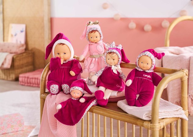 Panenky od 0 měsíců - Bábika Babipouce Pink Grenadine Mon Doudou Corolle - 12