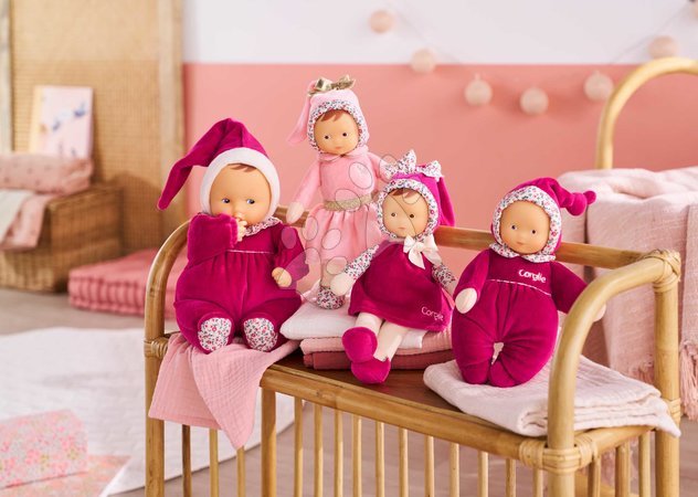 Panenky od 0 měsíců - Bábika Babipouce Pink Grenadine Mon Doudou Corolle - 2