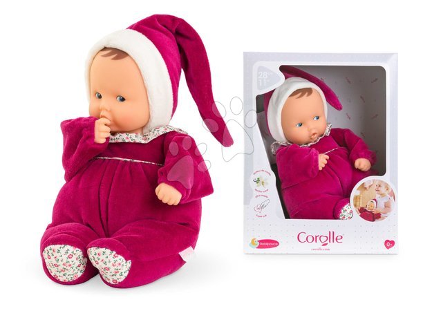 Panenky od 0 měsíců - Bábika Babipouce Pink Grenadine Mon Doudou Corolle - 13