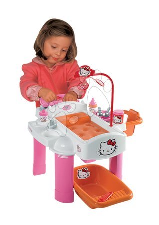 Staré položky - Hello Kitty Přebalovací stolek s doplňky pro panenku Écoiffier - 5