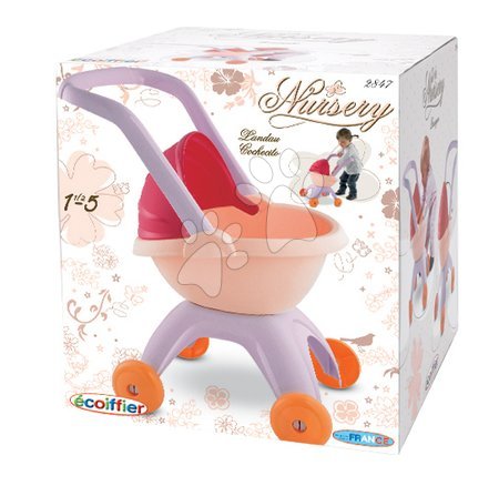 Kočárky pro panenky od 12 měsíců - Kočárek pro panenku Nursery Écoiffier - 10