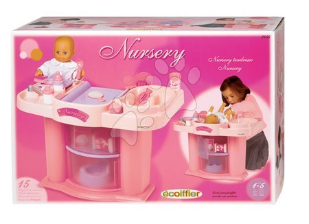 Căsuțe pentru păpuși - Masă pentru scutece Écoiffier - 2