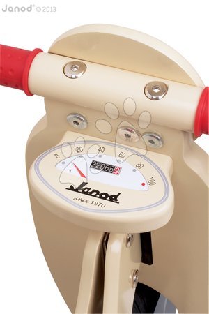 Dřevěná odrážedla - Dřevěné balanční kolo Vanilla Scooter Janod - 3
