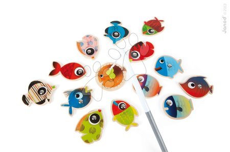 Hry na rybáře - Magnetické ryby Star Fish Janod - 2