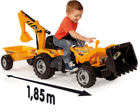 Produse vechi - Tractor cu pedale Power Builder Smoby - 8