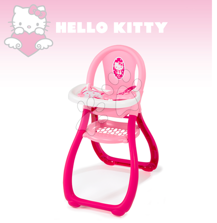 Židličky pro panenky - Jídelní židle Hello Kitty Smoby - 2