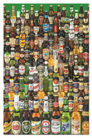 Puzzle miniaturní - Puzzle Miniature Series - Beers Educa - 1