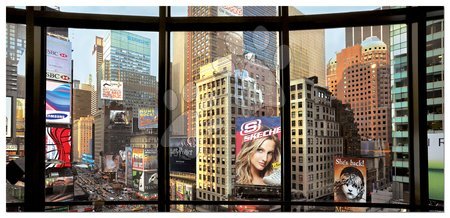 Staré položky - Puzzle Panorama Times Square from My Window Educa - 1