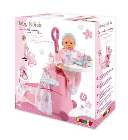 Staré položky - Pečovatelský kufřík pro panenku Baby Nurse Smoby - 8