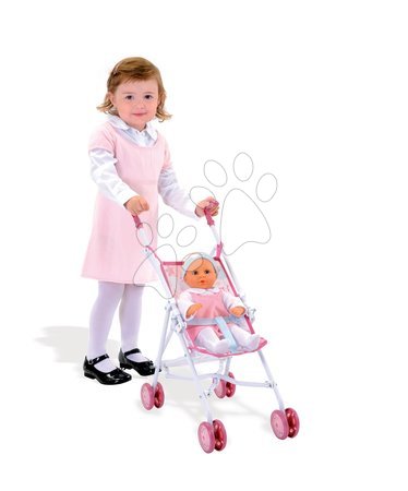 Kočárky od 18 měsíců - Kočárek pro panenku Baby Nurse Canne Bugina Smoby - 3