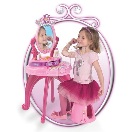 Dressing tables for kids - Disney Princess 2v1 Smoby Dressing Table - 3