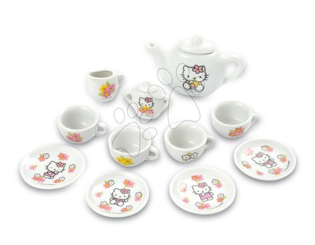Accesorii și vase de bucătărie de jucărie - Set de ceai Hello Kitty Smoby - 1