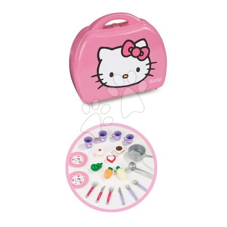 Bucătării simple de jucărie - Bucătărie Hello Kitty Mini Cuisine Smoby_1