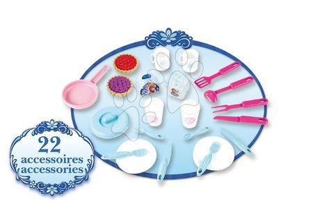 Bucătărie pentru copii seturi - Set bucătărie de jucărie Frozen Smoby - 10