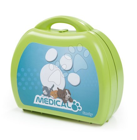 Lékařské vozíky pro děti - Veterinární kufřík Smoby - 4