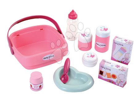 Domčeky pre bábiky sety - Prebaľovací stôl pre bábiku Baby Nurse Srdiečko Smoby - 8